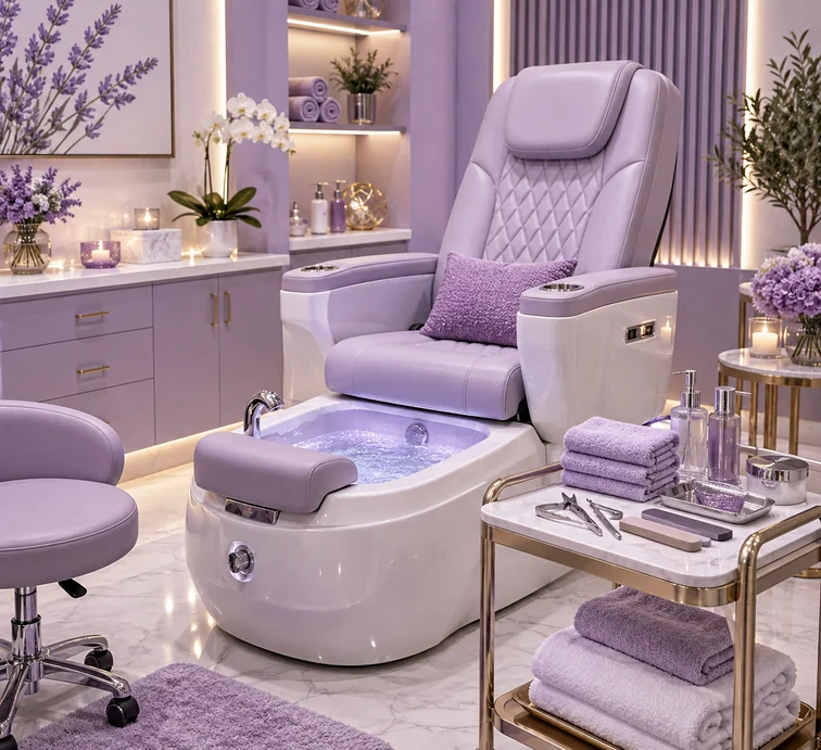 Педикюр классический аппаратный комбинированный в салоне Iris