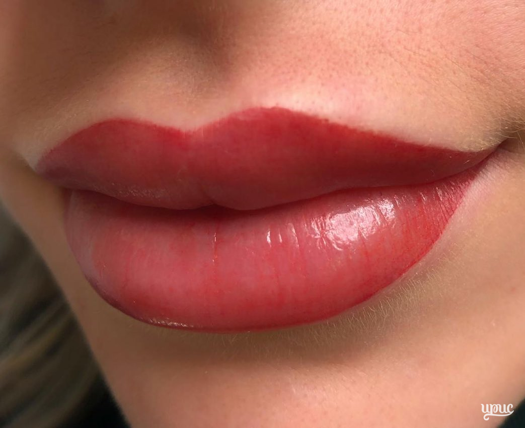 Что такое акварельные губы: описание, советы, примеры использования