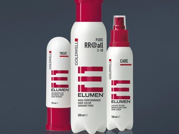 Элюменирование волос Elumen